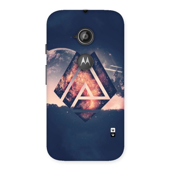 Moon Abstract Back Case for Moto E 2nd Gen