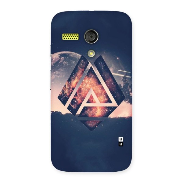 Moon Abstract Back Case for Moto G