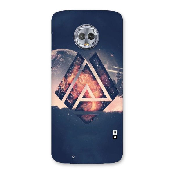 Moon Abstract Back Case for Moto G6