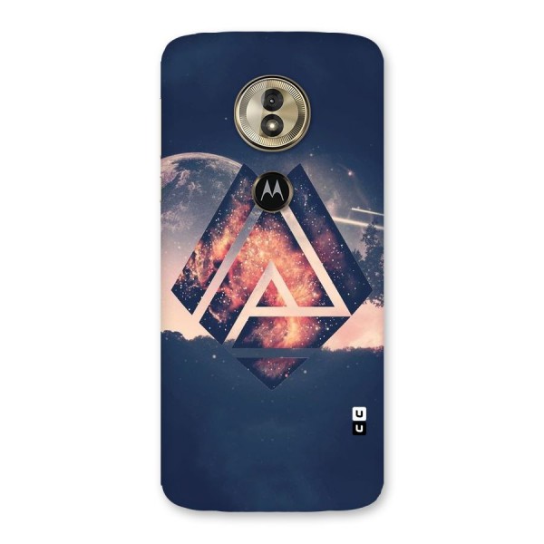 Moon Abstract Back Case for Moto G6 Play