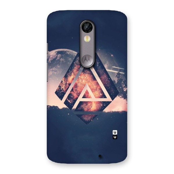 Moon Abstract Back Case for Moto X Force