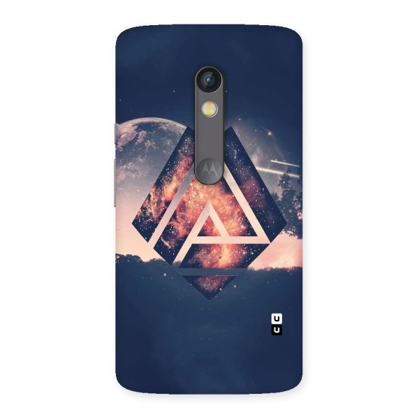 Moon Abstract Back Case for Moto X Play