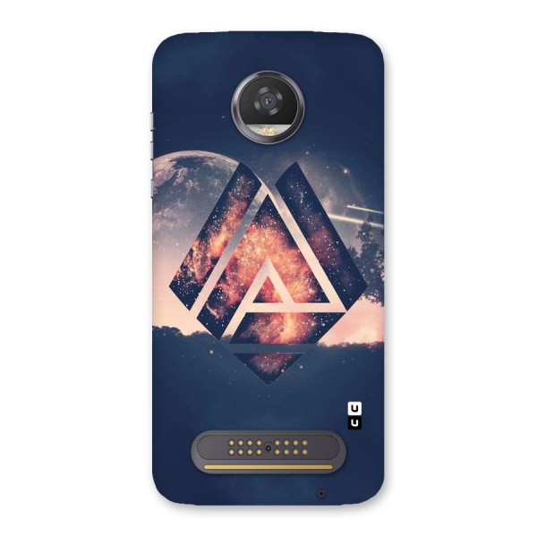 Moon Abstract Back Case for Moto Z2 Play