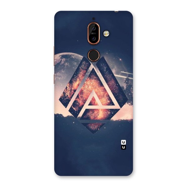 Moon Abstract Back Case for Nokia 7 Plus