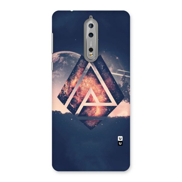 Moon Abstract Back Case for Nokia 8