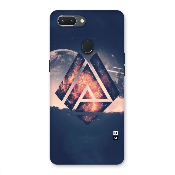 Moon Abstract Back Case for Oppo Realme 2