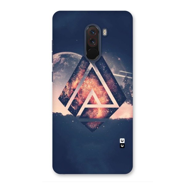 Moon Abstract Back Case for Poco F1