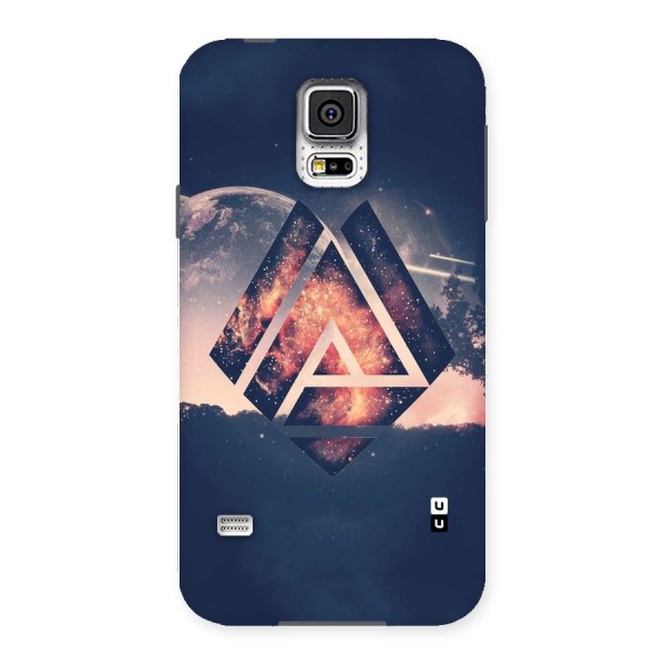 Moon Abstract Back Case for Samsung Galaxy S5