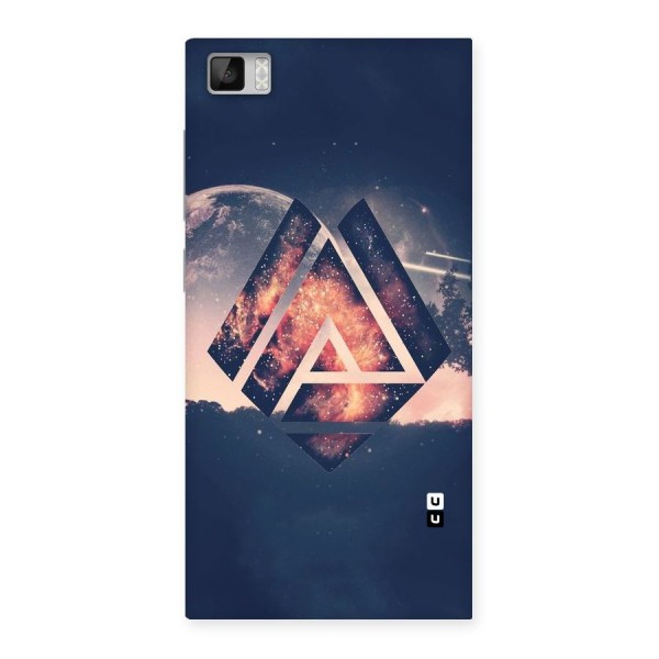 Moon Abstract Back Case for Xiaomi Mi3