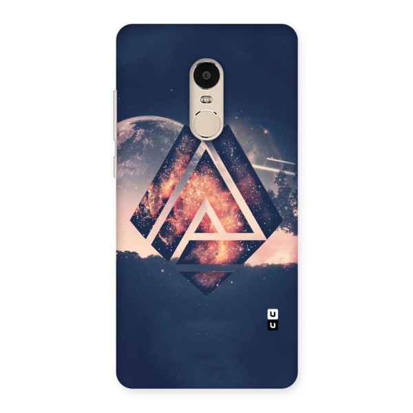 Moon Abstract Back Case for Xiaomi Redmi Note 4