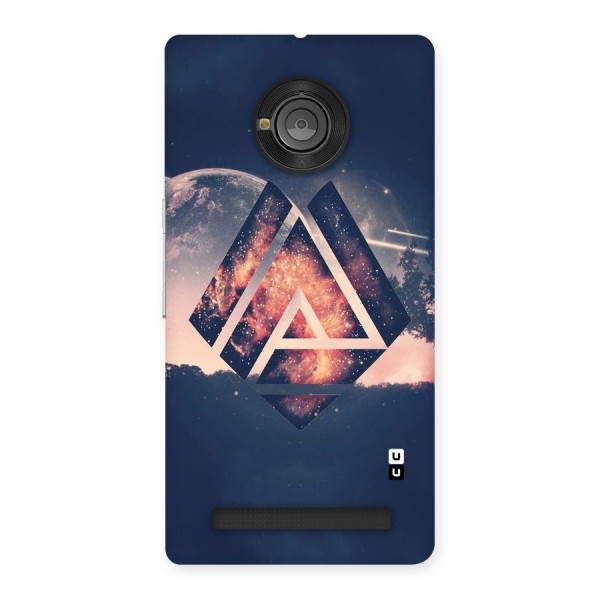 Moon Abstract Back Case for Yu Yuphoria