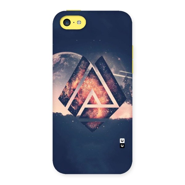 Moon Abstract Back Case for iPhone 5C