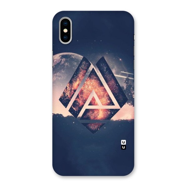 Moon Abstract Back Case for iPhone XS