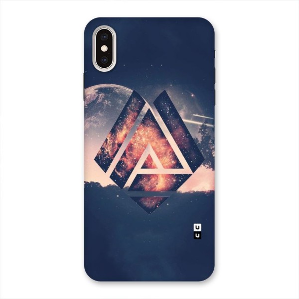 Moon Abstract Back Case for iPhone XS Max
