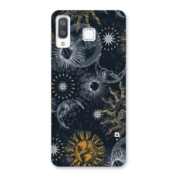 Moon And Sun Back Case for Galaxy A8 Star