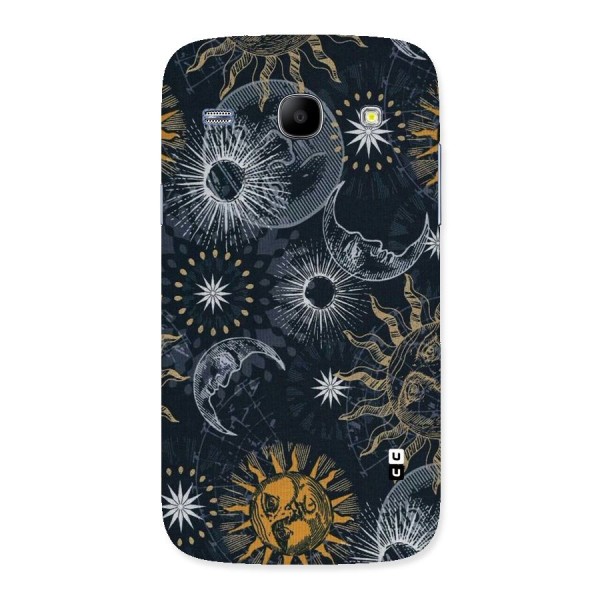Moon And Sun Back Case for Galaxy Core