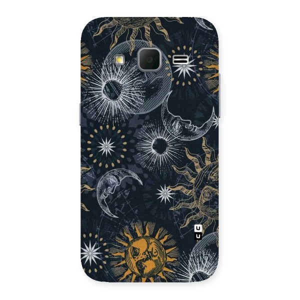 Moon And Sun Back Case for Galaxy Core Prime