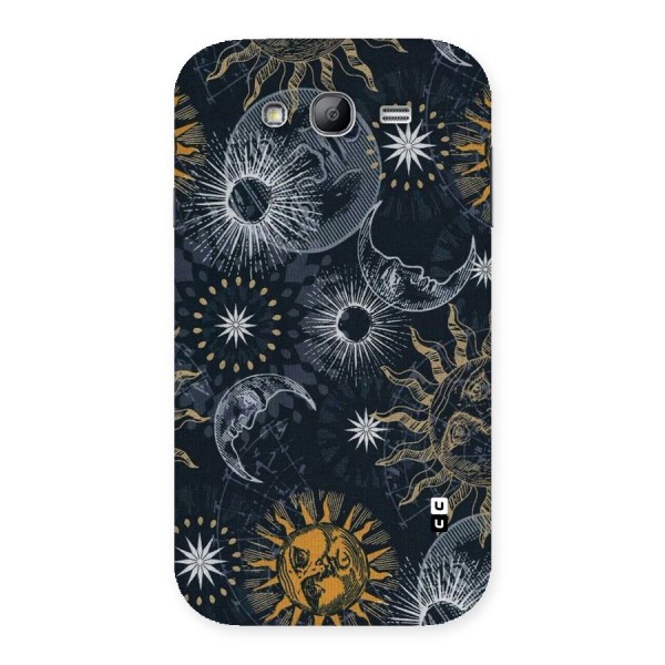 Moon And Sun Back Case for Galaxy Grand