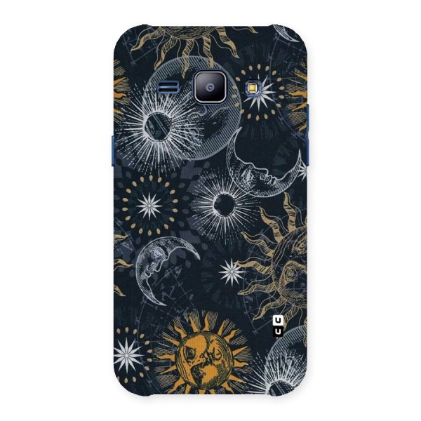 Moon And Sun Back Case for Galaxy J1