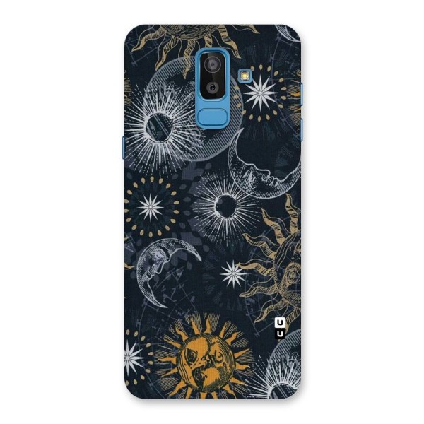 Moon And Sun Back Case for Galaxy J8