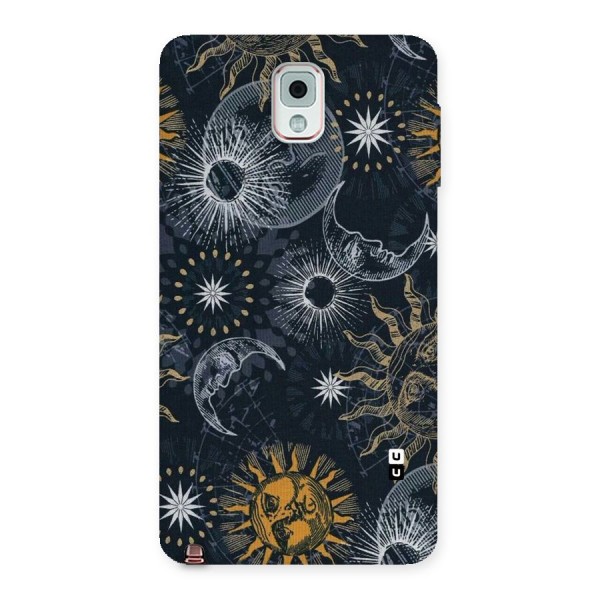 Moon And Sun Back Case for Galaxy Note 3