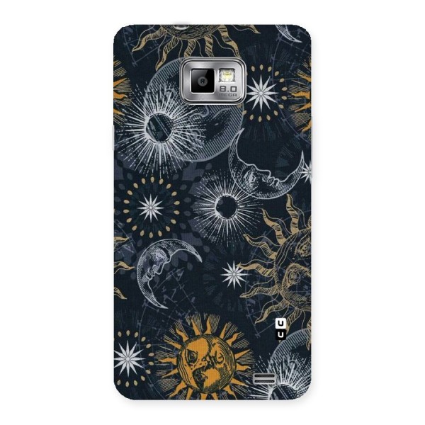 Moon And Sun Back Case for Galaxy S2
