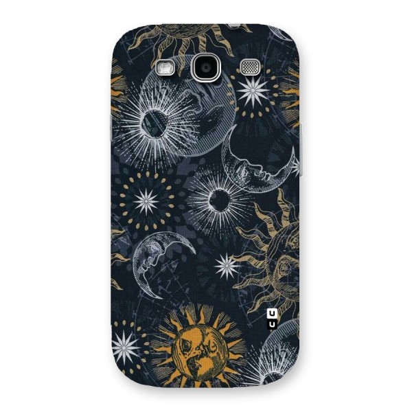 Moon And Sun Back Case for Galaxy S3