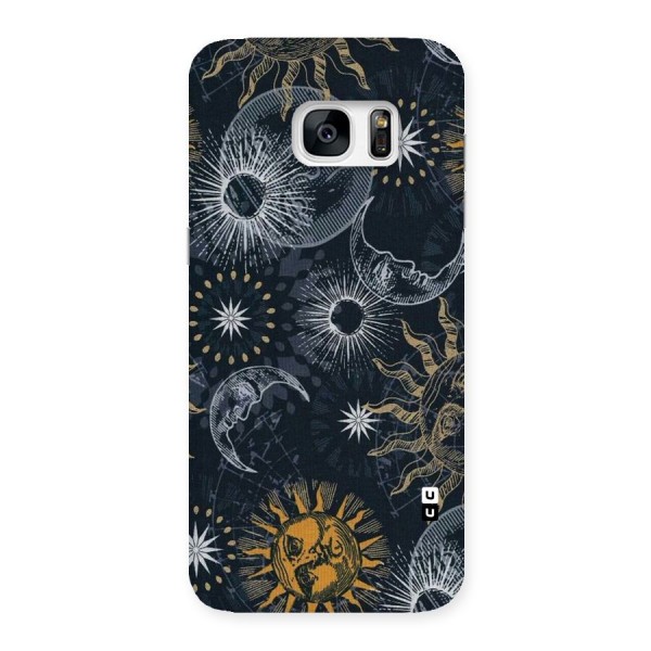 Moon And Sun Back Case for Galaxy S7 Edge