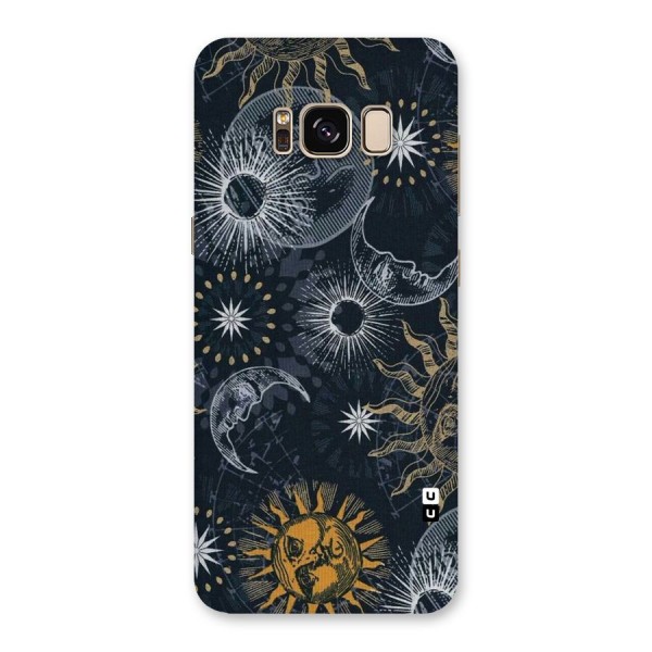 Moon And Sun Back Case for Galaxy S8