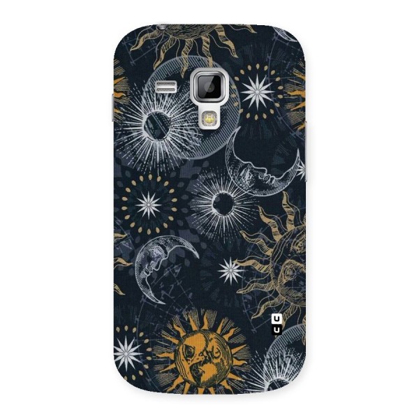 Moon And Sun Back Case for Galaxy S Duos