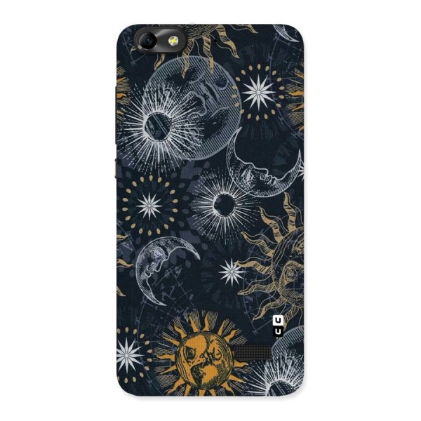 Moon And Sun Back Case for Honor 4C