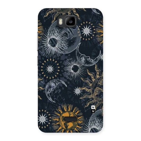 Moon And Sun Back Case for Honor Bee