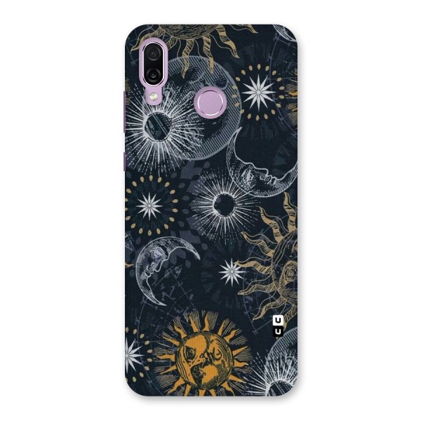 Moon And Sun Back Case for Honor Play