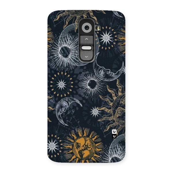 Moon And Sun Back Case for LG G2