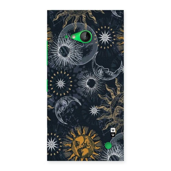 Moon And Sun Back Case for Lumia 730