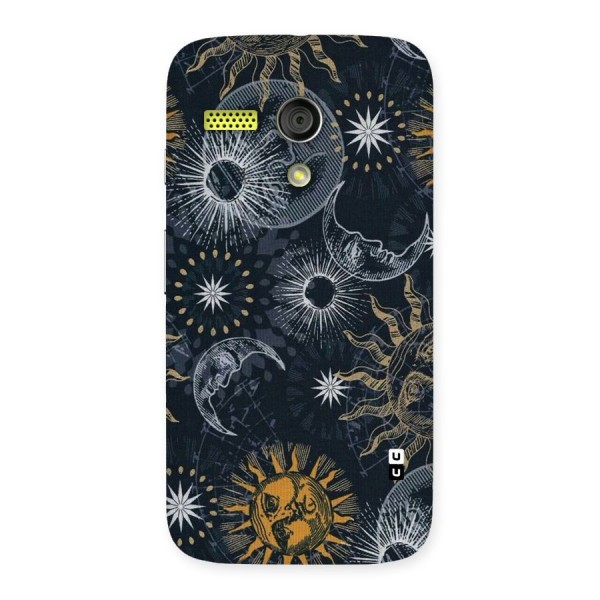Moon And Sun Back Case for Moto G