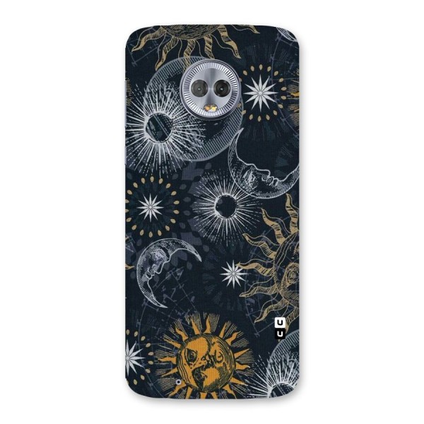 Moon And Sun Back Case for Moto G6