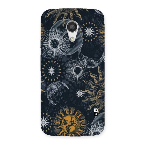 Moon And Sun Back Case for Moto G 2nd Gen