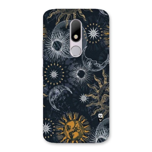 Moon And Sun Back Case for Moto M