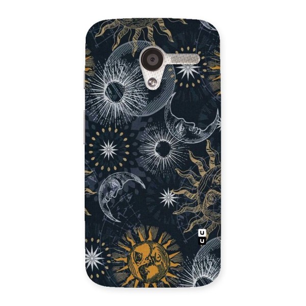 Moon And Sun Back Case for Moto X