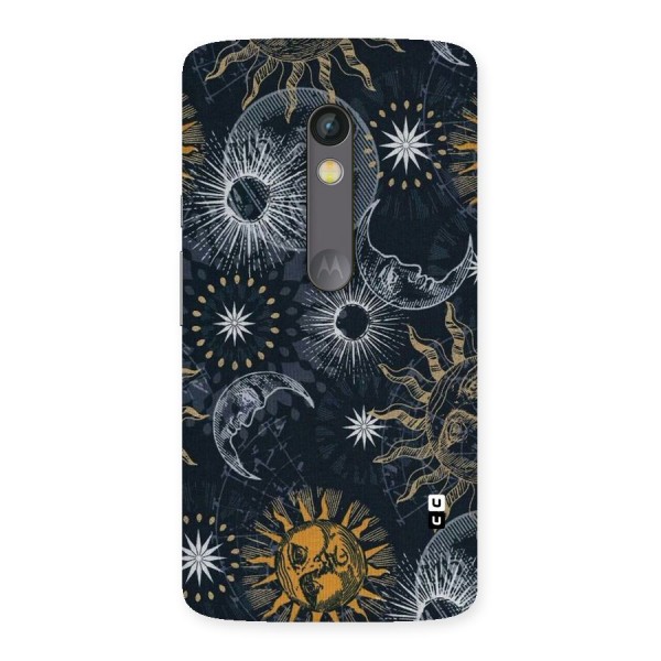 Moon And Sun Back Case for Moto X Play