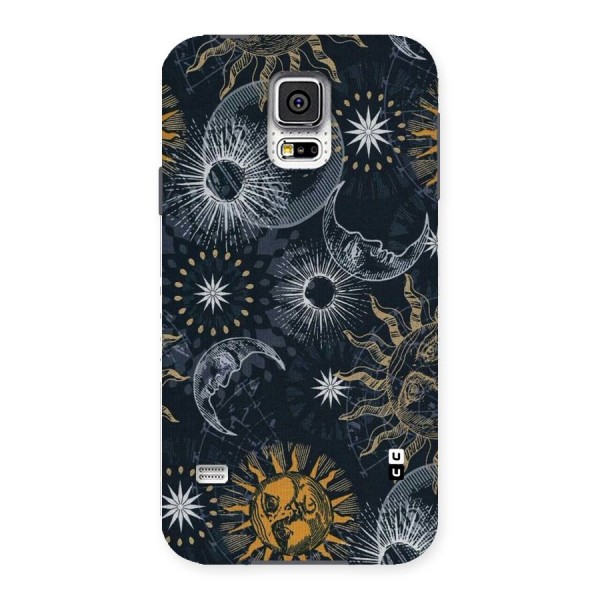 Moon And Sun Back Case for Samsung Galaxy S5