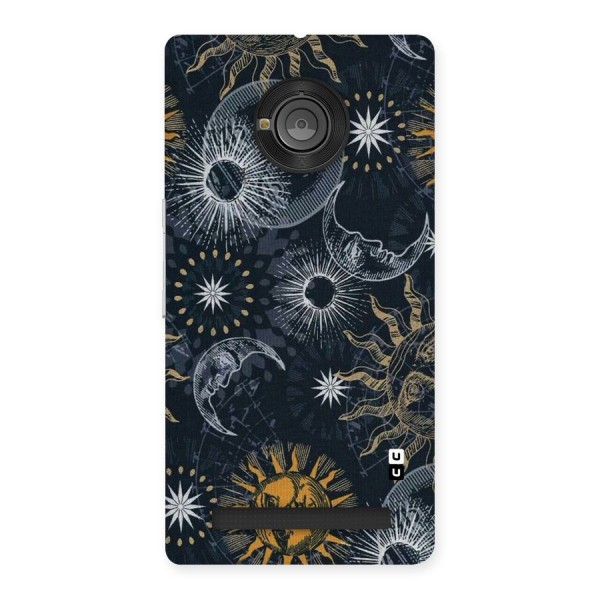 Moon And Sun Back Case for Yu Yunique