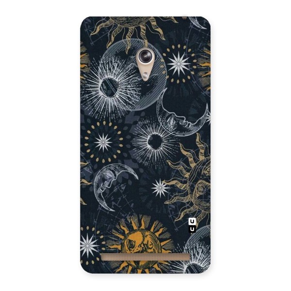 Moon And Sun Back Case for Zenfone 6