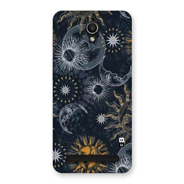 Moon And Sun Back Case for Zenfone Go