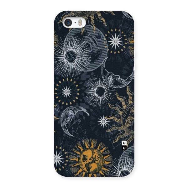 Moon And Sun Back Case for iPhone 5 5S