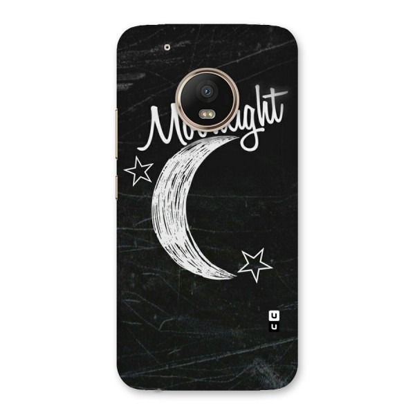 Moon Light Back Case for Moto G5 Plus