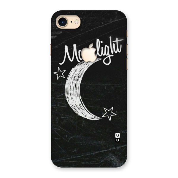 Moon Light Back Case for iPhone 7 Apple Cut