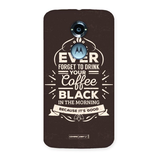 Morning Coffee Love Back Case for Moto X 2nd Gen