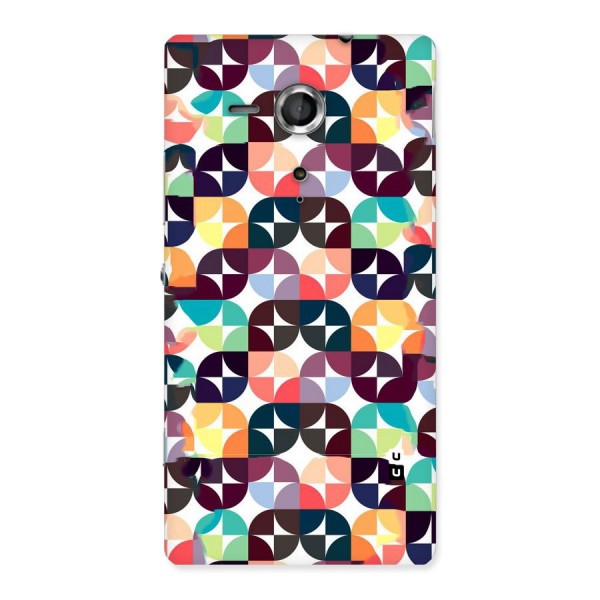 Multicolor Arc Back Case for Sony Xperia SP